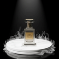 Ambassador perfume bottle with spotlight